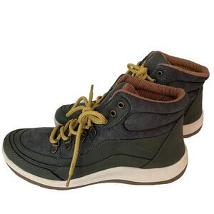 Baretraps Women’s Size 9 Gray Rebound Lace Up Boots